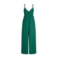 thumbnail image 6 of Xugsiok Jumpsuits for Women Summer Sleeveless Spaghetti Strap Rompers Comfortable Workout Wide Leg Long Pants Casual Solid Color Loose Overalls with Pockets for Trendy Beach Vacation Outfits, 6 of 6