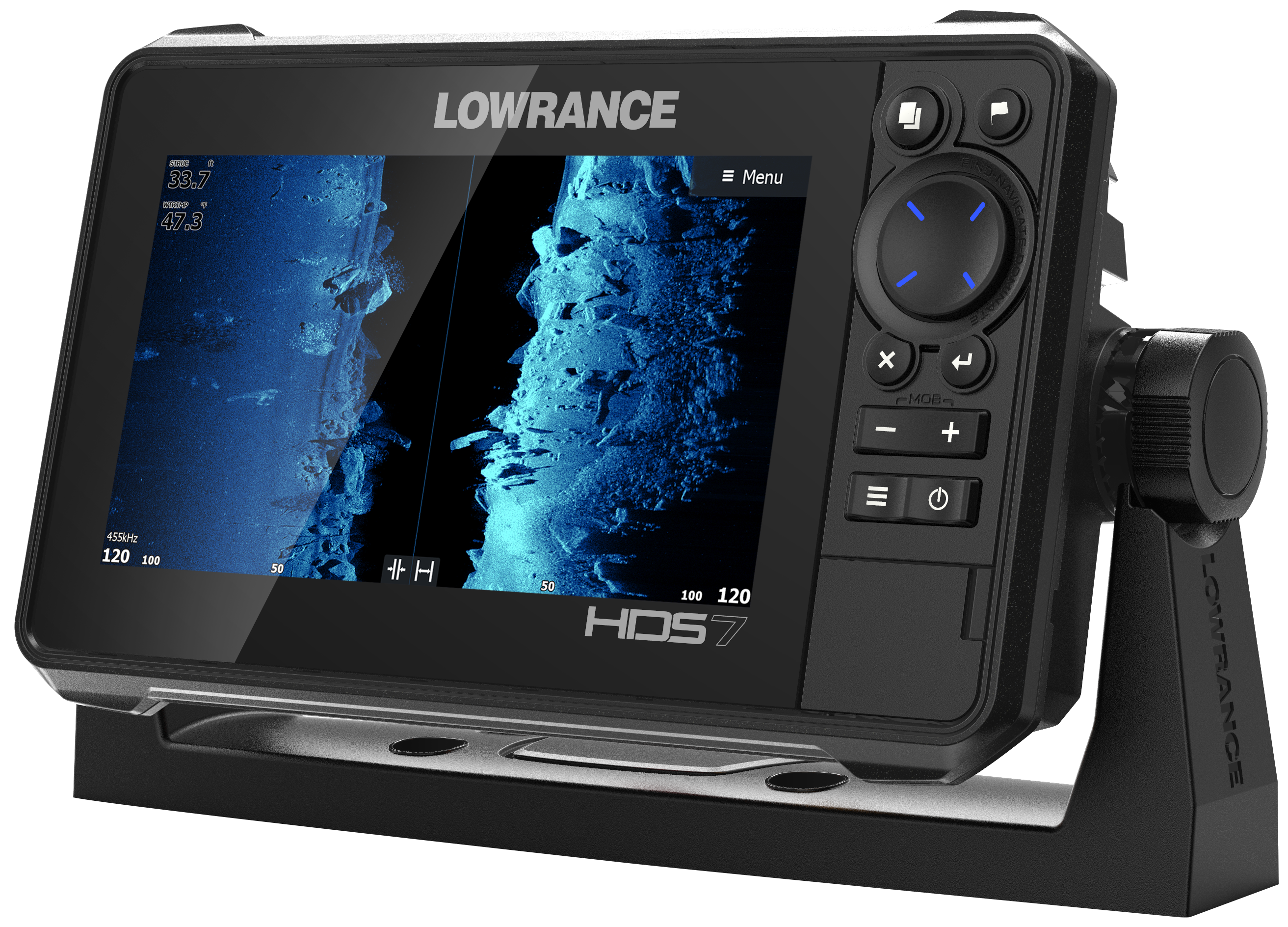 HDS-7 Live - 7-inch Fish Finder with Active Imaging 3 in 1 Transducer with Active Imaging Sonar FishReveal Fish Targeting and Smartphone Integration. Preloaded C-MAP US Enhanced Mapping - image 3 of 8