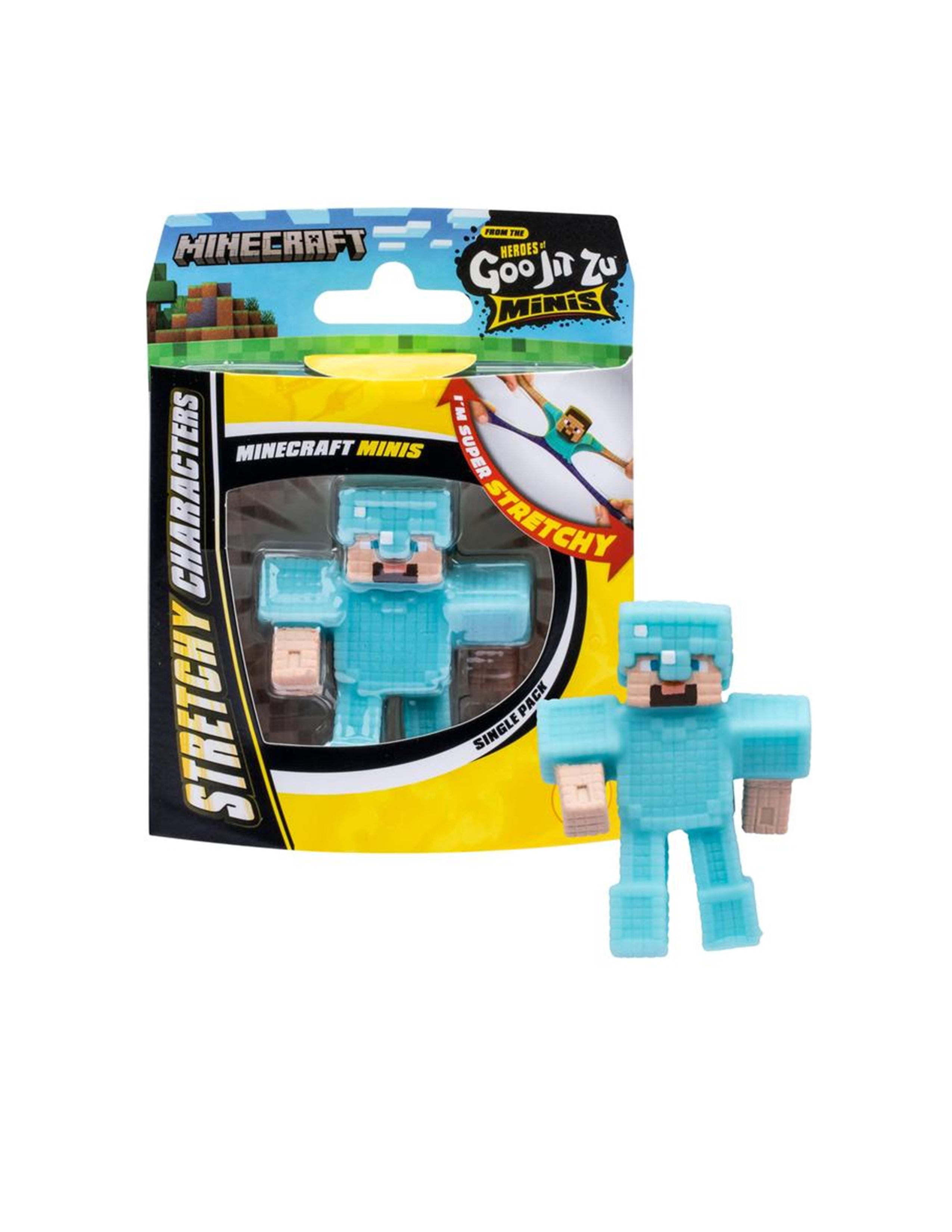 Heroes of Goo Jit Zu™ Minecraft Minis Figures – Squishy, Stretchy