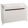 thumbnail image 1 of Pemberly Row Banc de Rangement en Bois Transitionnel de 24 Pouces avec Lavage en Blanc, 1 of 4