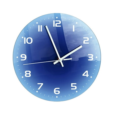 

Gradient Clock Desktop Background Purpose Wall Clock Kitchen Clock Acrylic Clock Decoration Kids Stopwatch Timer Manual Kitchen Timer Loud Grill Sticks for Oven Meat for Grill Cooking Cycle Timer