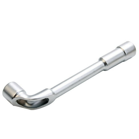 

Dual Head Wrench 12mm Dual Heads L Type Polished Perforation Elbow Wrench Spanner (Silver)