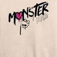 thumbnail image 3 of Monster High - Graffiti Logo - Women's Lightweight French Terry Long Sleeve Shirt, 3 of 5