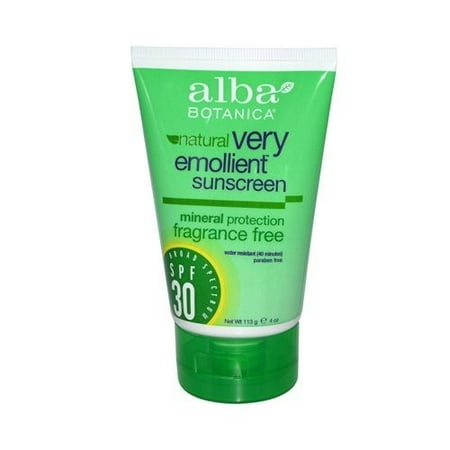Alba Botanica Sensitive Mineral Sunscreen Fragrance Free ...