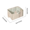 thumbnail image 3 of shyuyusa Large Capacity Handled Storage Box, Sturdy Multi Purpose Container for Household Sundry Arrangement, Outdoor Activity Storage and Item Classification, 3 of 6