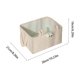 thumbnail image 3 of Cesta de almacenamiento de tela con asas – Caja decorativa para armario, habitación infantil, vestidor y organizador de juguetes – Cesta de tela suave para ropa, mantas y peluches, 3 of 6