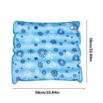 thumbnail image 2 of Summer Ice Pillow Water Cushion Foldable Pad Reusable Seat Mat For Home Travel School Car Multifunctional Comfort, 2 of 4