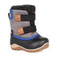 thumbnail image 2 of Acton Funky, Grey &amp; Blue | Baby Winter Boots with Removable Felt, 2 of 6