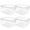 4-11 X 7.5 X 6, variant on Plastic Storage Bins 2 Count 10 X 7.3 X 5 Inch Home Organization