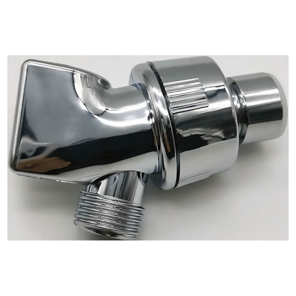 STOBOK Hand Shower Elbow Connector Shower Head Holder Rust Proof Corrosion Resistant Silver 1Pcs