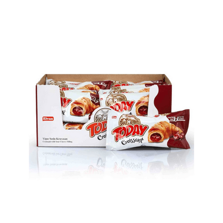 Today Croissant Cherry 40 Gr. 20 Pcs (1 Box)