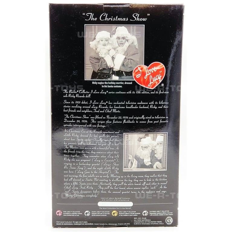 Barbie Collector - I Love Lucy Christmas Show Edition with Barbie Collector - I Love Lucy Christmas Show Edition with