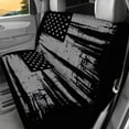 thumbnail image 6 of KUIFORTI Car Seat Covers Full Set of 4 Pcs Auto Seat Cover Car Front Seat and Split Bench Cover Pads Protector Washable Interior Accessories, American Flag Print, 6 of 7