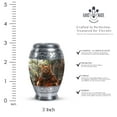 thumbnail image 2 of Adventurer's Feline Quest Cremation Keepsakes - Cremation Keepsakes For Ashes - Mini Urns For Human Ashes Keepsake -memorial Keepsake For Human Ashes - Small Keepsake Urn (Size 3inch, 1pcs), 2 of 5