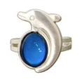 thumbnail image 1 of Maoww Mood Rings Unicorn Adjustable Different Styles Not Easy to Break Beautiful Changeable Temperature Jewelry Unique Design Party Dolphin Holding Ball, 1 of 6