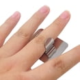thumbnail image 5 of Anillo de paleta mezcladora de arte de uñas de acero inoxidable de 6 piezas para manicura, 5 of 5