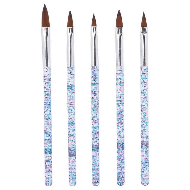 Pincel para decoración de uñas, 5 piezas, pincel para dibujo de pintura de uñas, pincel para dibujo de uñas, características líderes de clase