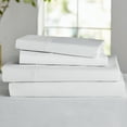 thumbnail image 5 of GAIAM® Relax 300-Thread Count TENCEL Soft 4pc Sheet Set, King, White, 5 of 7