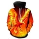 thumbnail image 4 of Sudadera con capucha de pájaro fénix de fuego a la moda, sudadera con capucha con estampado 3D de fénix llameante para hombre y mujer, ropa de calle, jerséis, sudaderas con capucha, ropa para niños, 4 of 5