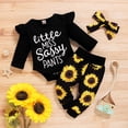 thumbnail image 2 of HIPYLO Baby Boy Coming Home Outfit Winter Newborn Girl Christmas Outfit Kids Sweatsuit Girls Boys Clothes 14/16 Clothes for Girls 12-14 9 Months Baby, Black 3-6 Months, 2 of 4