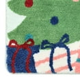 thumbnail image 4 of Holiday Time - Christmas Tree 2-Piece Polyester Holiday Bath Rug Set w/ Contour Rug & Toilet Cover, 4 of 9