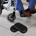 thumbnail image 2 of LEEYNEER 1 Paire de Repose-Jambes Rehaussant pour Fauteuil Roulant Coussin de Jambe de Fauteuil Roulant Confortable Coussinet de Repose-Mollet de Fauteuil Roulant Support de Fauteuil Roulant pour Jambe, 2 of 6