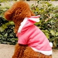 thumbnail image 4 of Mightlink Pet Dog Cats Cute Hoodie Bunny Clothes Winter Warm Puppy Costumes Apparel, 4 of 7