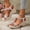 Silver, variant on Women's Bohemian Wedge Sandals, Beaded T-Strap Open Toe Platform Shoes, Comfortable Summer Footwear for Beach, Daily Wear Orange 41