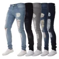 thumbnail image 4 of Pantalon Skinny De Mezclilla Strech Para Hombre, 4 of 7