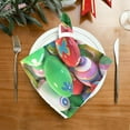 thumbnail image 2 of Coolnut Easter Cloth Napkins 4PCS,Easter Beautiful Eggs Soft and Skin Friendly Dinner Napkins Washable for Dinner, Hotel,Reunion,BBQ Party, 2 of 7