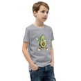 thumbnail image 2 of Avocado Youth Short Sleeve T-Shirt (Athletic Heather, XL), 2 of 3