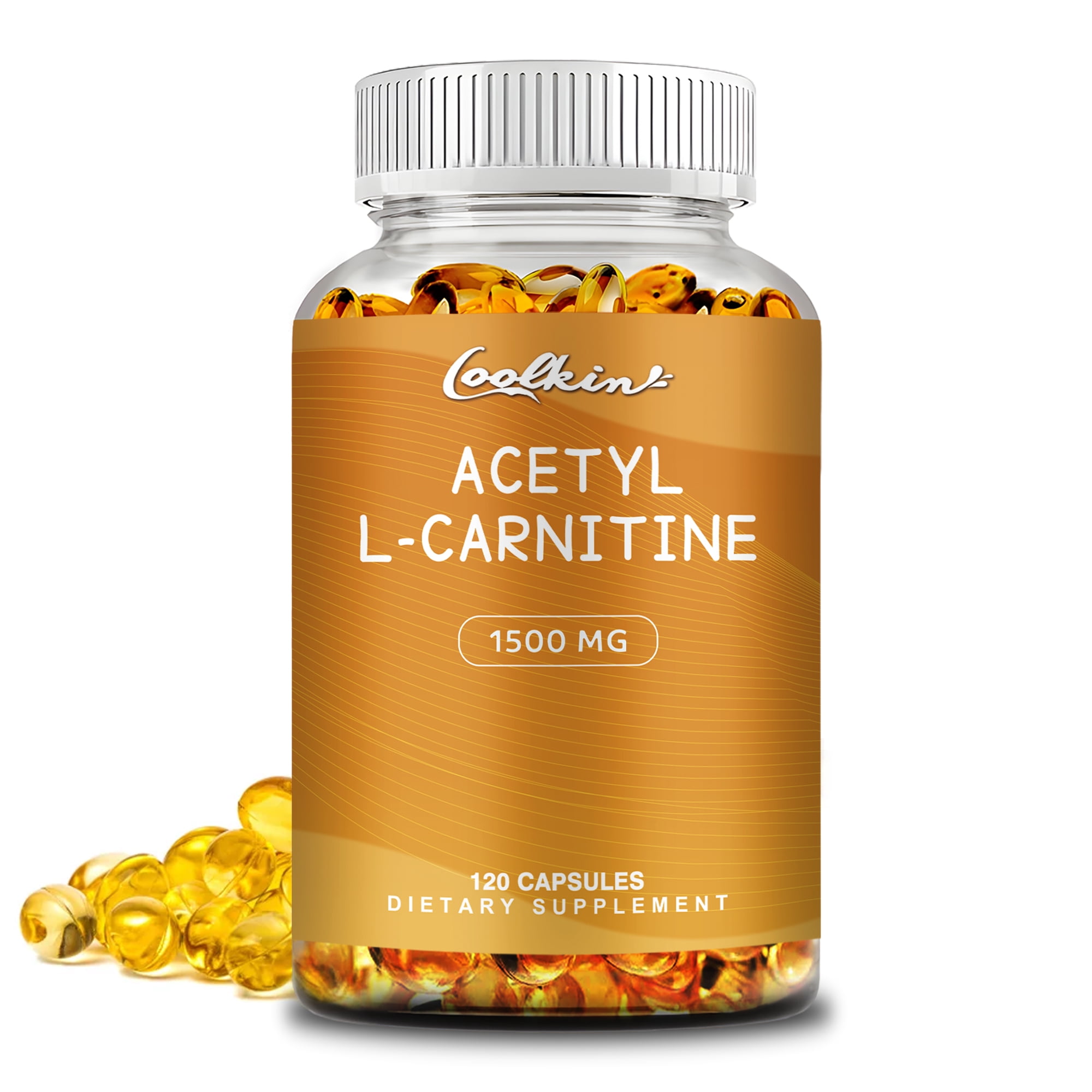 Acetil L-Carnitina: ayuda a mantener la salud cerebral, mejora la energía, la memoria y la concentración - 120 s