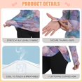 thumbnail image 4 of FORMRS Womens Long Sleeve Shirts UPF 50+ Sun Protection Quick Dry Fishing Hiking Tops, Size S-2XL, Pink Marble Pattern, 4 of 8