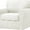 White, variant on TOPCHANCES Velvet Sofa Covers, Stretch Armchair Couch Slipcovers , Soft Furniture Slipcover with Separate Cushion Covers and Backrest Covers (3-piece Set for 1 Cushion Sofa, Dark Grey)