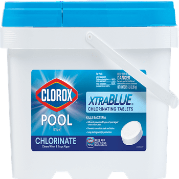 Clorox Pool&Spa XtraBlue 3-inch Chlorinating s, for Swimming Pool Use, 5lb