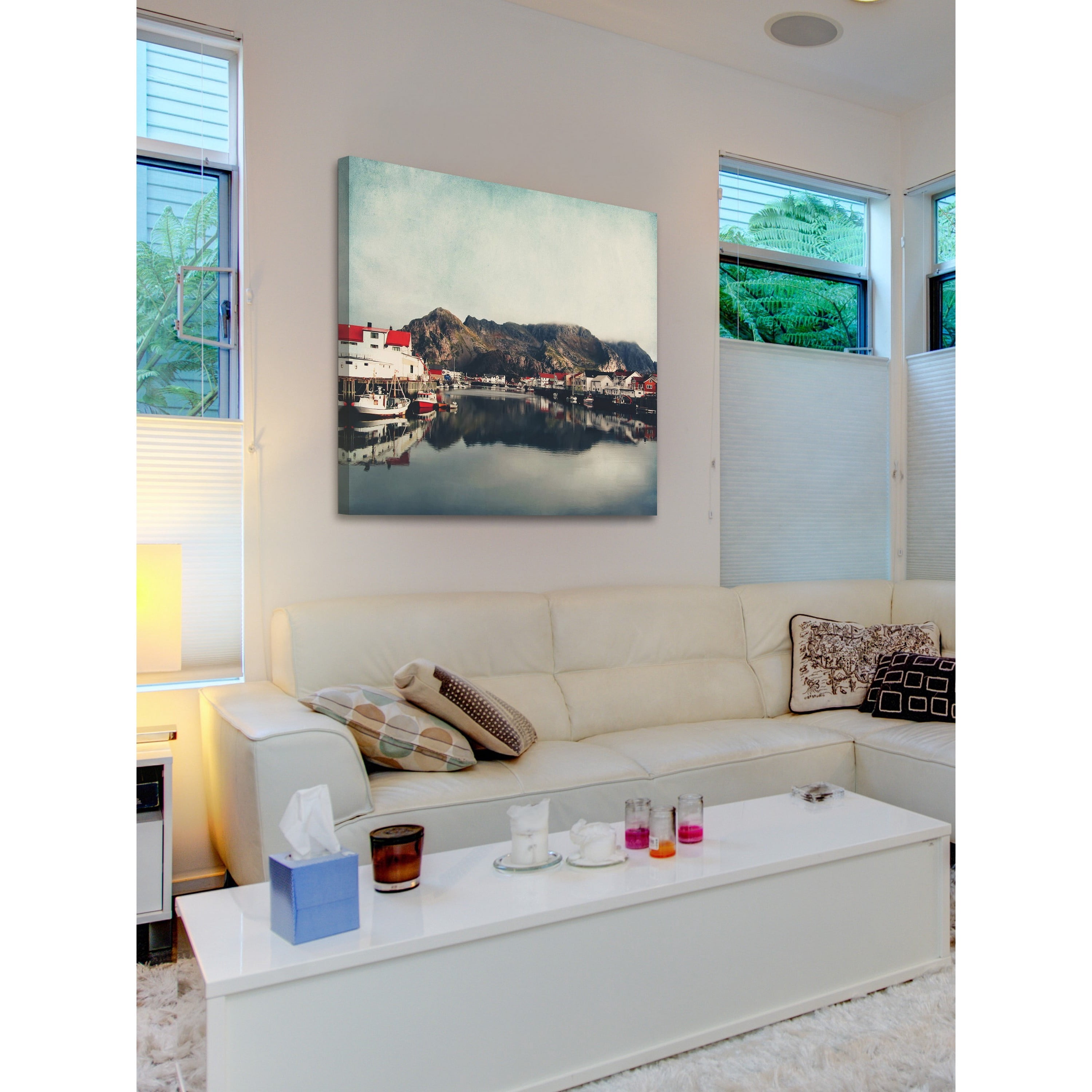 Marmont Hill "Mountain Living" by Ingrid Beddoes Painting Print on Wrapped Canvas