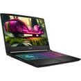 thumbnail image 2 of MSI Katana 15 Gaming Laptop, Intel i7-13620H, 64 GB DDR5 RAM, 4 TB PCIe SSD, 15.6" QHD (2560x1440) 165Hz Display, Nvidia G-Force RTX 4070, 4-Zone RGB Backlit Keyboard, W11 Pro, Black, 2 of 5