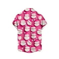 thumbnail image 4 of Liquidation! Haut Unisexe Imprimé Père Noël Col Rond Manches Courtes Haut/chemise Articles Pas Chers Offres!86, 4 of 4