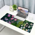 thumbnail image 6 of Leisuo Pink, White, Yellow, Garden and Blue Sky Scenery Mouse Pad for Desk Home Office 31.5x11.8 in, 6 of 6