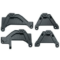 RCLIONS CNC Aluminum Front & Rear Shock Towers Mount Bracket for 1/6 RC Crawler Car Axial SCX6 AXI05000 Upgrade Parts