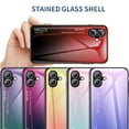 thumbnail image 5 of Allytechgroup Gradient Color Case for Apple iPhone 16, Slim Fit Drop Protective Luxury Bumper Shockproof Phone Case for Women Men, Black, 5 of 7