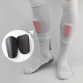 thumbnail image 4 of par de mini espinilleras de fútbol resistentes al desgaste que absorben los golpes y protegen las piernas, ligeras y portátiles, para entrenamiento de fútbol, 4 of 5