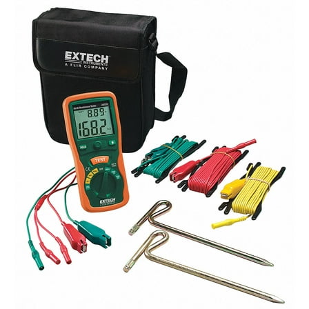 Extech 382252 Earth Ground Resistance Tester Kit.