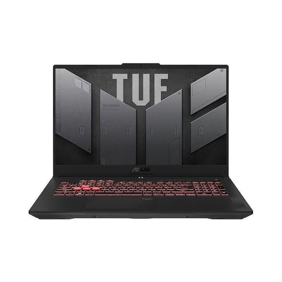 ASUS TUF Gaming A17 (2023) Gaming Laptop, 17.3" FHD 144Hz Display, GeForce RTX 4050, AMD Ryzen 7 7735HS, 16GB DDR5, 1TB PCIe 4.0 SSD, Wi-Fi 6, Windows 11, FA707NU-DS74