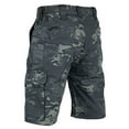 thumbnail image 3 of Xysaqa Men's Camouflage Cargo Shorts, Casual Cotton Outdoor Relaxed Fitted Work Shorts With Multi Pockets S-3XL (No Belt), 3 of 4