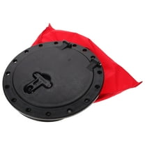MERRYHAPY Black ABS Round Hatch Cover for Marine Kayak Boat - 1pc Accessory