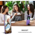 thumbnail image 6 of for Samsung Galaxy Flip5 Case, [Snug Touch Matte ] Military Grade Shockproof Protective Phone Case with Kickstand for Samsung Galaxy Flip 5 LTT Purple, 6 of 18