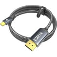 TRAHOOUSB C to DisplayPort 1.4 Cable 10FT 8K60Hz, 4K240Hz/144Hz