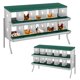thumbnail image 1 of QinaQin Caja nido para gallinas de 6, 8 o 10 compartimentos con patas de soporte, diseño fácil de limpiar e instalar para proteger huevos, 1 of 7