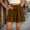 🔥 Brown_New, variant on Wave Wrinkle Shorts Solid Womens Summer Solid Color Elastic Waist Casual Cropped Wave Wrinkle Drawstring Lace Up Breathable Everyday Beach Shorts Wave Wrinkle Shorts
